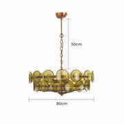 Reed Vessel Glass Chandelier — gallery image 20
