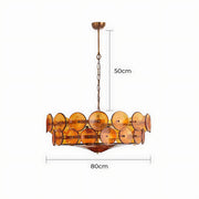 Reed Vessel Glass Chandelier — gallery image 22