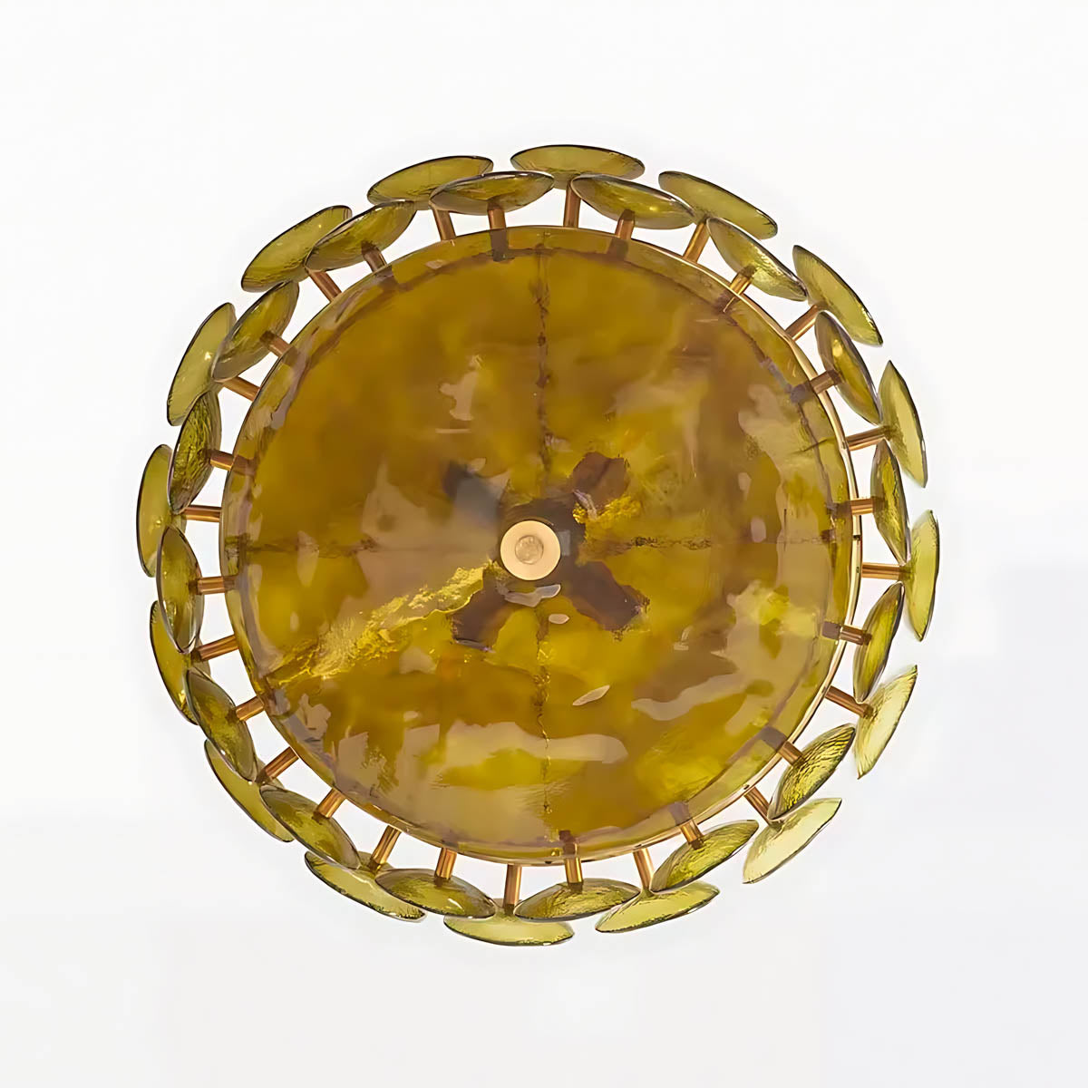 Reed Vessel Glass Chandelier — gallery image 15