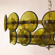 Reed Vessel Glass Chandelier — gallery image 17