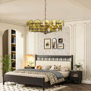 Reed Vessel Glass Chandelier — gallery image 6