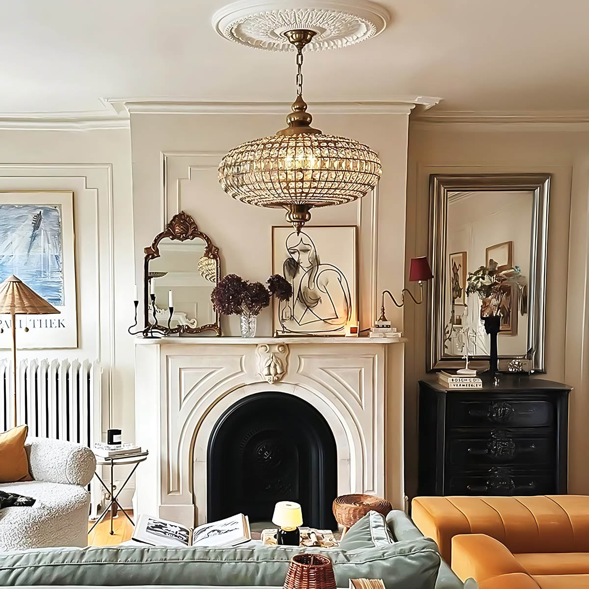 Fenwick Vessel Crystal Dome Chandelier — gallery image 6