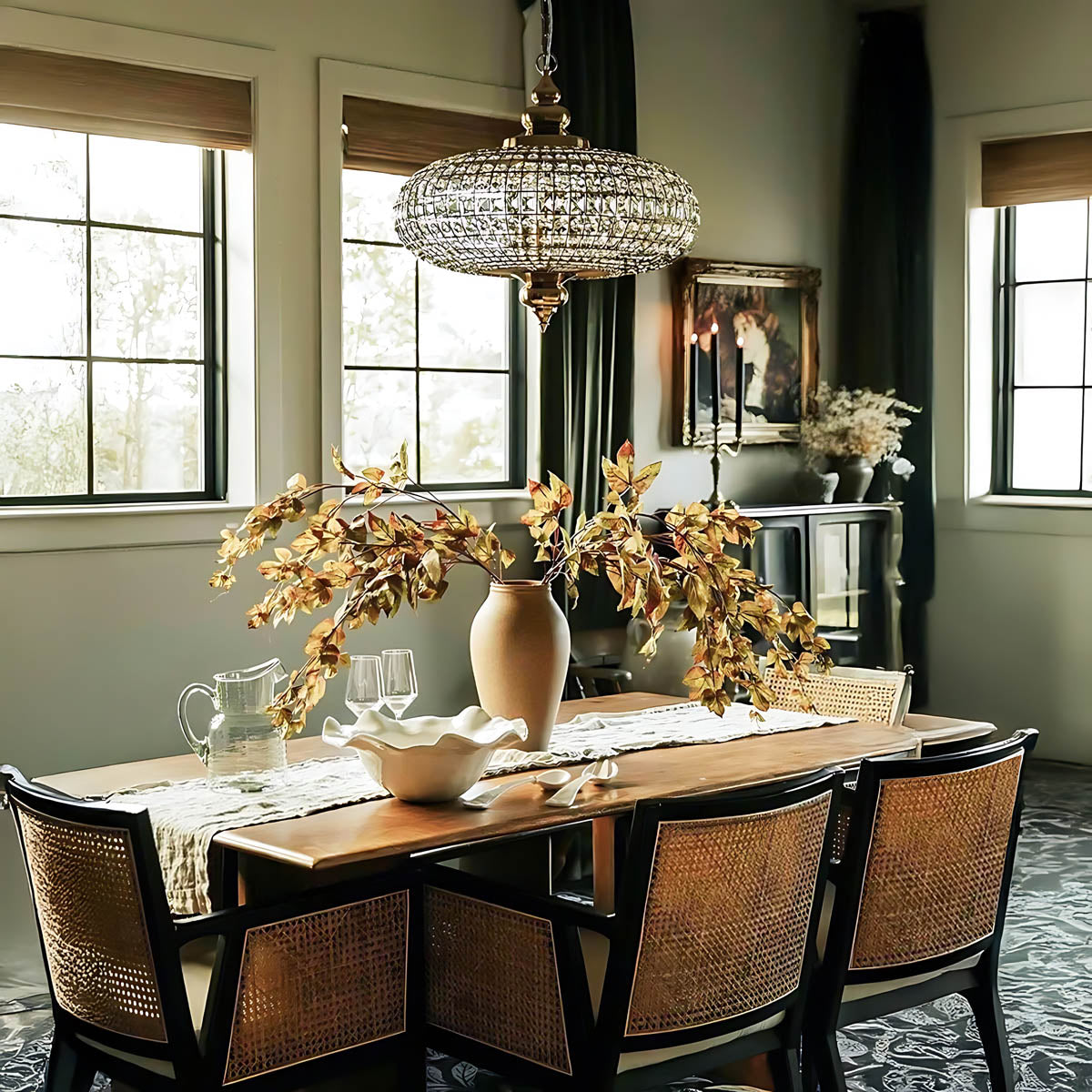 Fenwick Vessel Crystal Dome Chandelier — gallery image 8