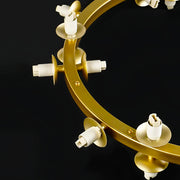 Marlow Vessel Glass Cluster Chandelier — gallery image 11
