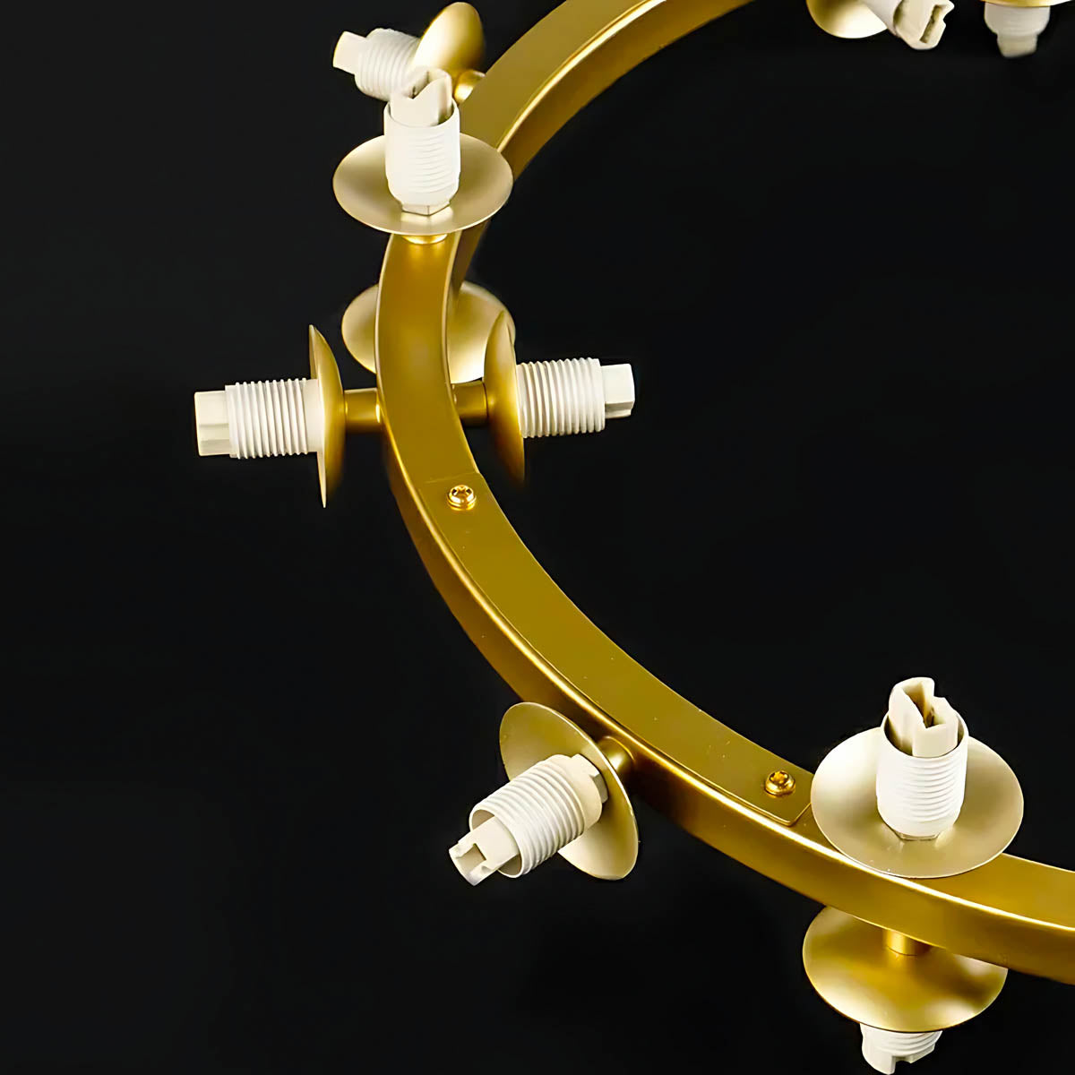 Marlow Vessel Glass Cluster Chandelier — gallery image 11
