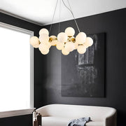 Marlow Vessel Glass Cluster Chandelier — gallery image 2