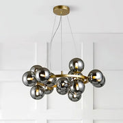 Marlow Vessel Glass Cluster Chandelier — gallery image 7