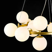 Marlow Vessel Glass Cluster Chandelier — gallery image 10