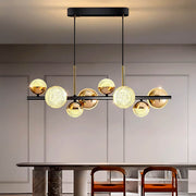 Brier Vessel Acrylic Linear Chandelier — gallery image 3