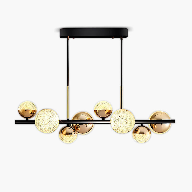 Brier Vessel Acrylic Linear Chandelier — gallery image 1