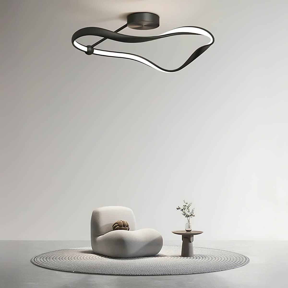 Sequoia Vessel Aluminum Ceiling Light — gallery image 2