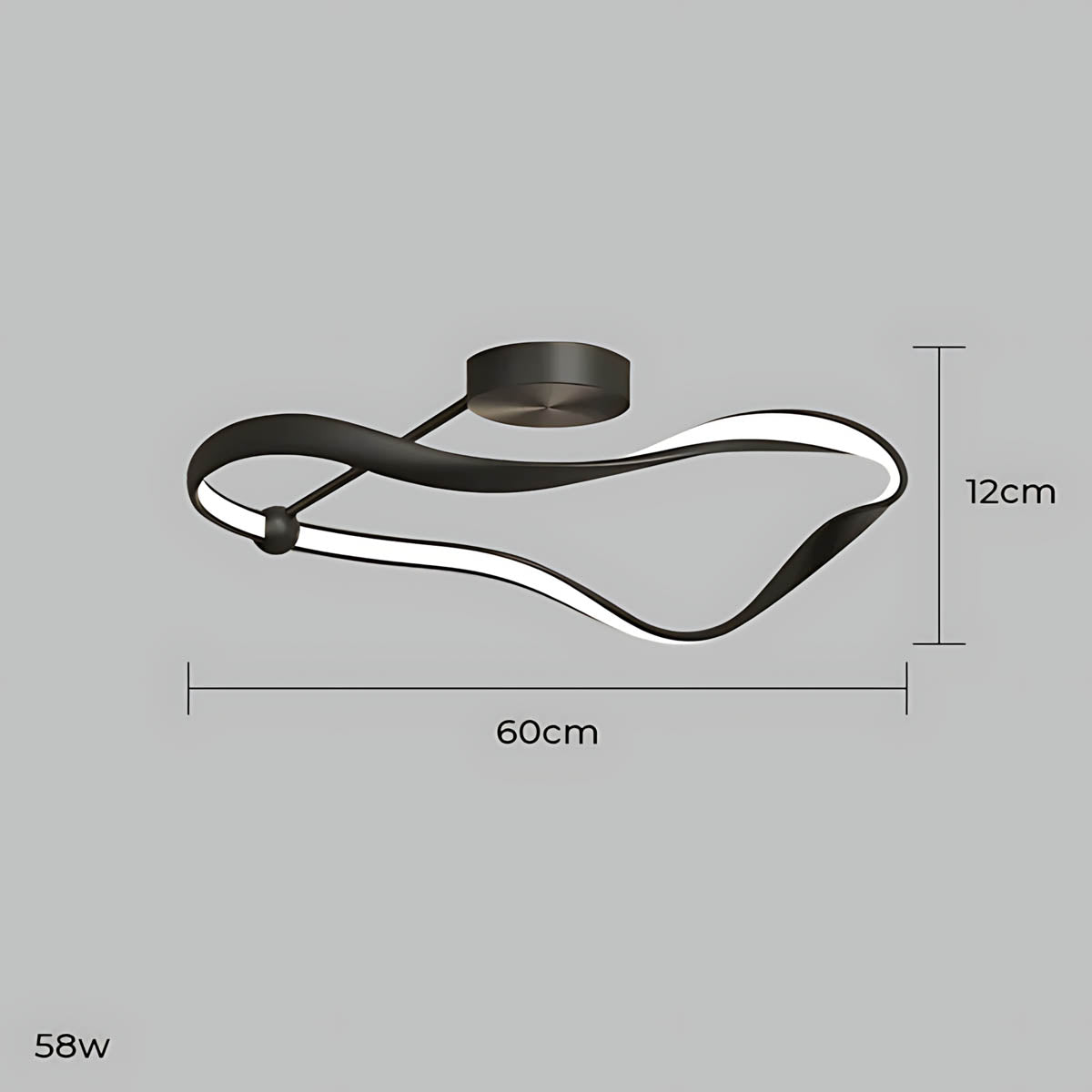 Sequoia Vessel Aluminum Ceiling Light — gallery image 11