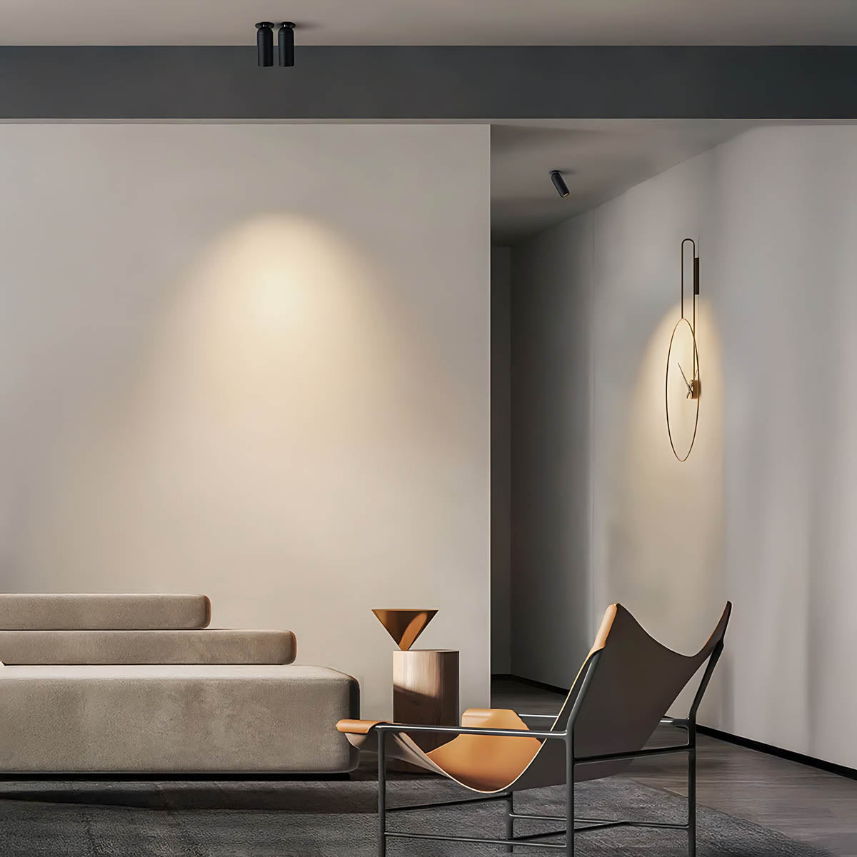 Clover Vessel Aluminum Honeycomb Ceiling Light — gallery image 3