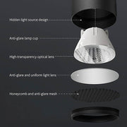 Clover Vessel Aluminum Honeycomb Ceiling Light — gallery image 12