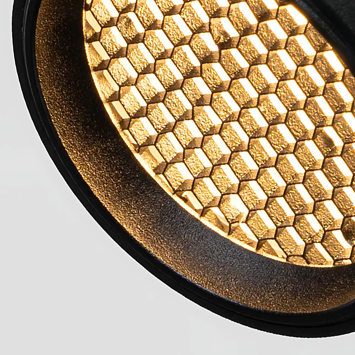 Clover Vessel Aluminum Honeycomb Ceiling Light — gallery image 15