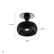Hazel Vessel Aluminum Ceiling Light — gallery image 12
