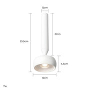 Hazel Vessel Aluminum Ceiling Light — gallery image 15