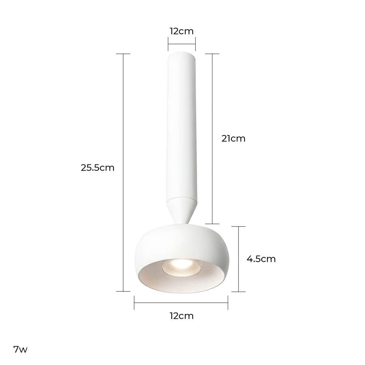 Hazel Vessel Aluminum Ceiling Light — gallery image 15