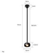 Hazel Vessel Aluminum Ceiling Light — gallery image 16