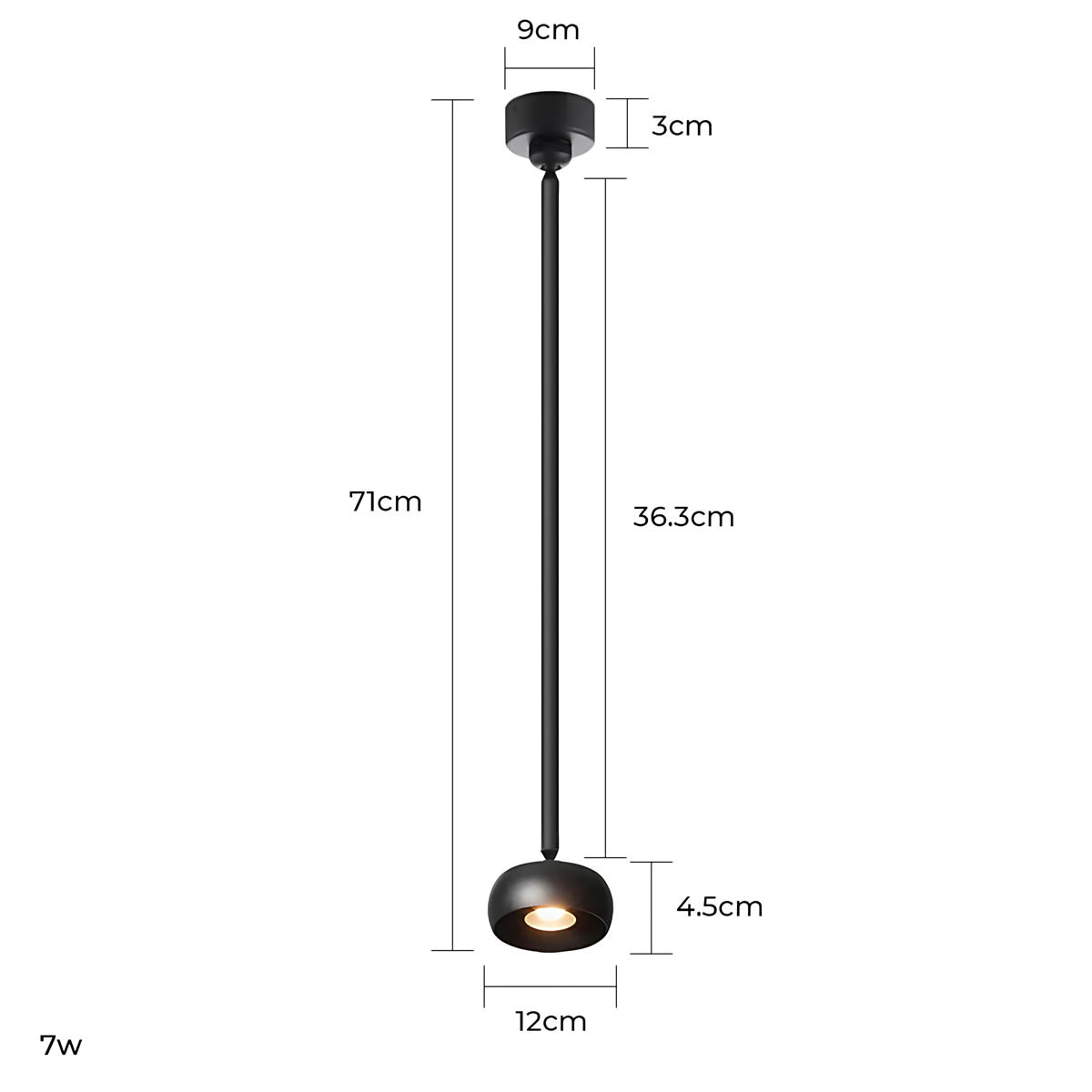 Hazel Vessel Aluminum Ceiling Light — gallery image 16