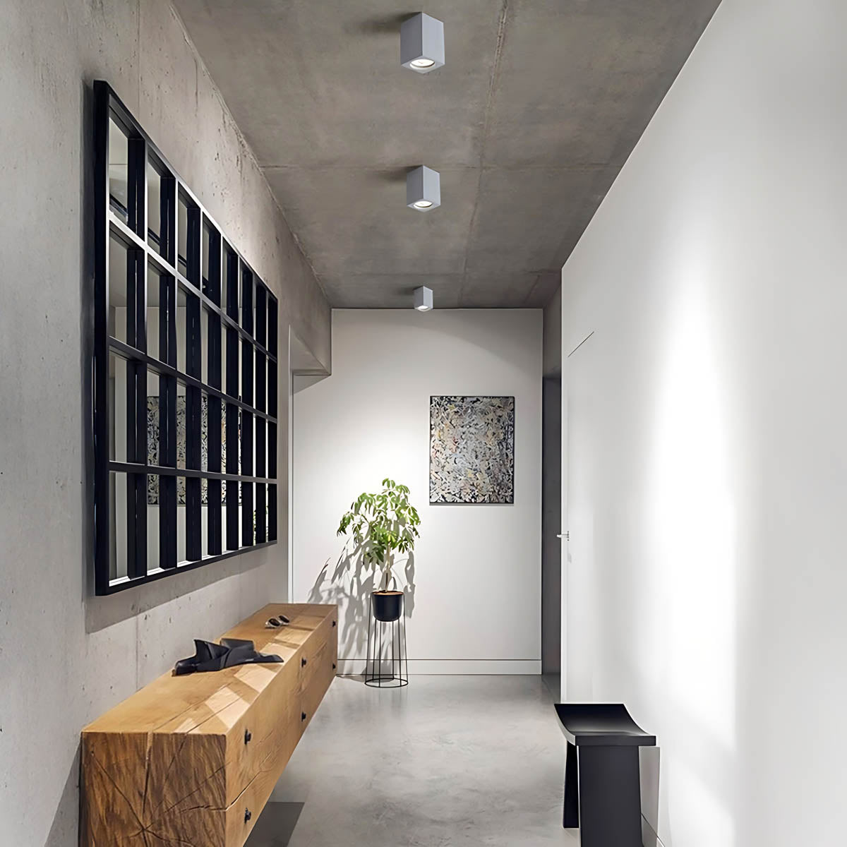 Lindenwood Vessel Ceramic Ceiling Light — gallery image 9