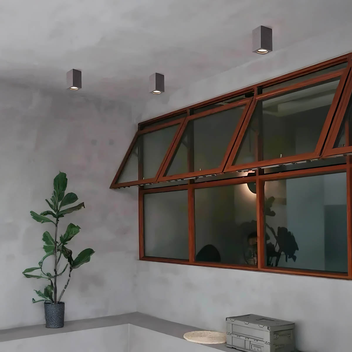 Lindenwood Vessel Ceramic Ceiling Light — gallery image 8