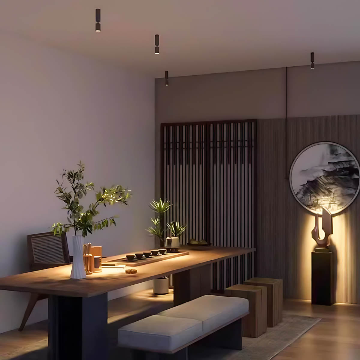 Fennel Vessel Aluminum Ceiling Light — gallery image 3