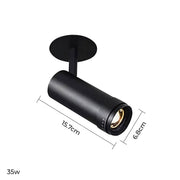 Haddon Vessel Aluminum Ring Ceiling Light — gallery image 23