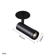 Briarwood Vessel Aluminum Ring Ceiling Light — gallery image 22