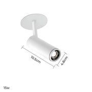 Briarwood Vessel Aluminum Ring Ceiling Light — gallery image 24