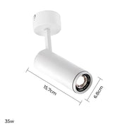 Briarwood Vessel Aluminum Ring Ceiling Light — gallery image 32