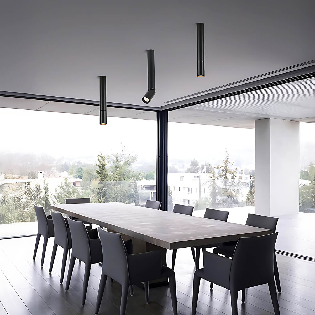 Chestnut Vessel Aluminum Ceiling Light — gallery image 3