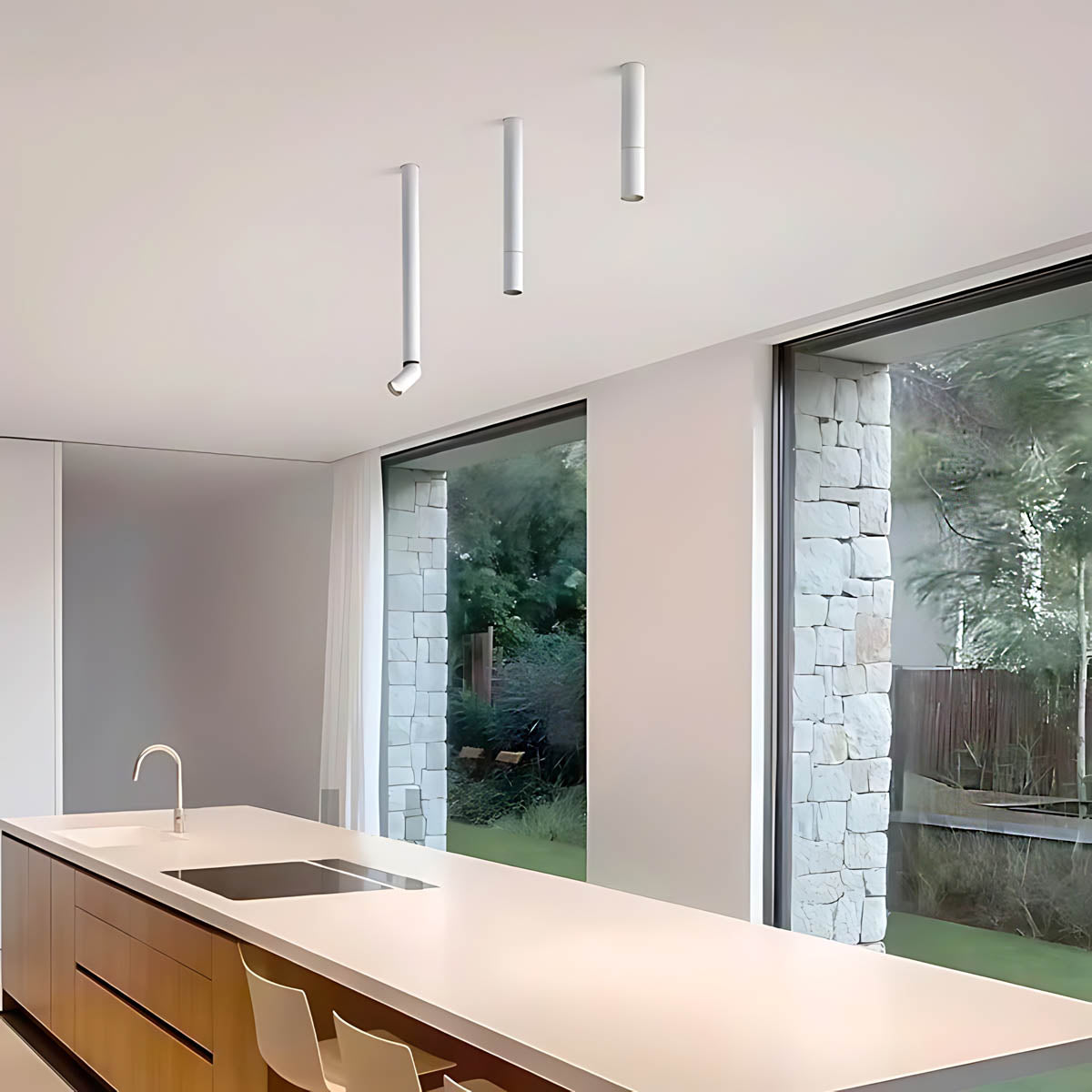 Chestnut Vessel Aluminum Ceiling Light — gallery image 11
