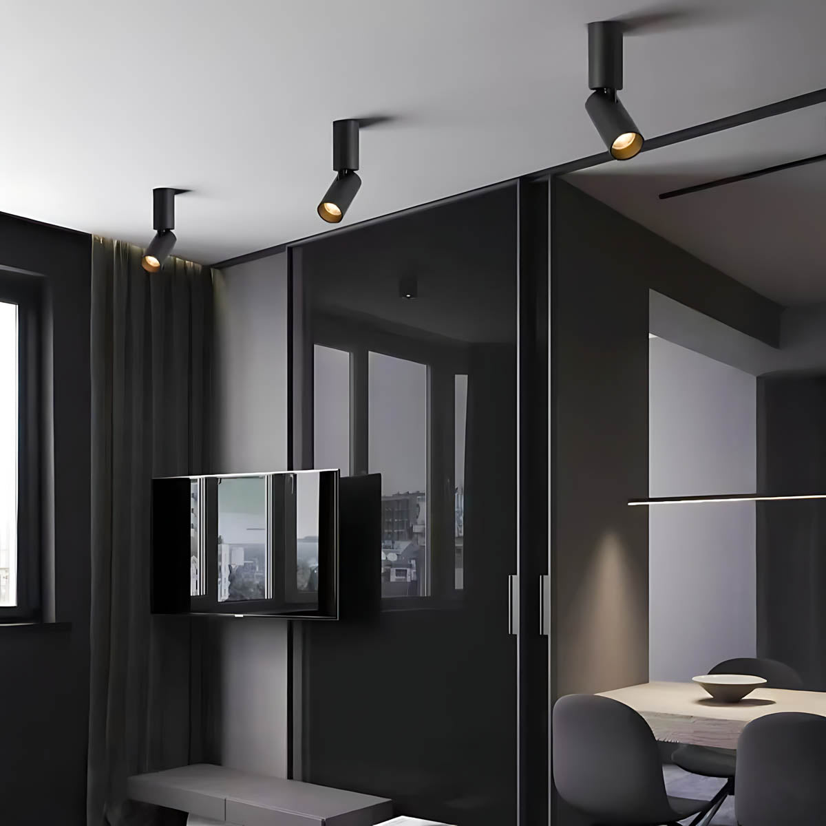 Oakley Vessel Aluminum Ceiling Light — gallery image 12