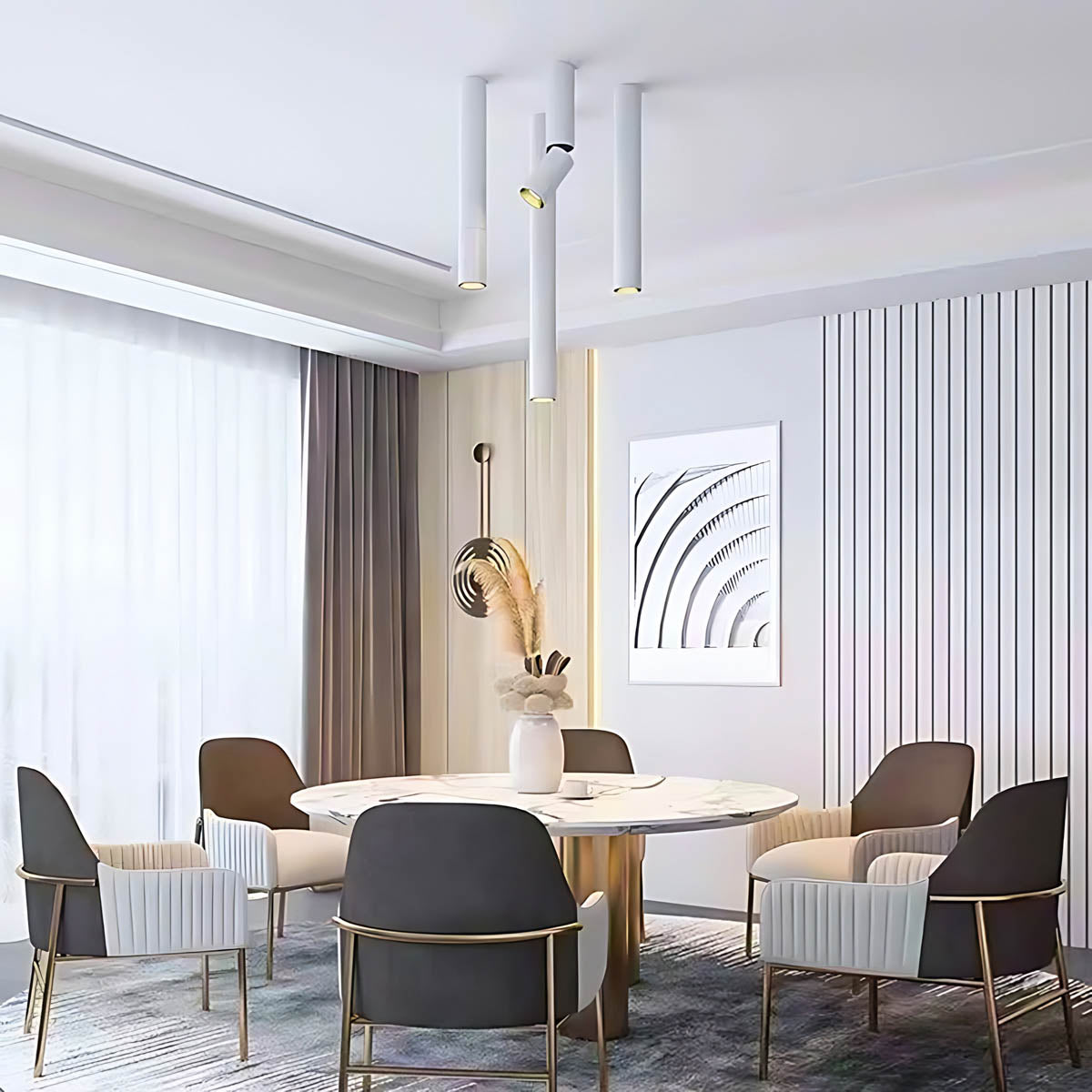 Oakley Vessel Aluminum Ceiling Light — gallery image 11