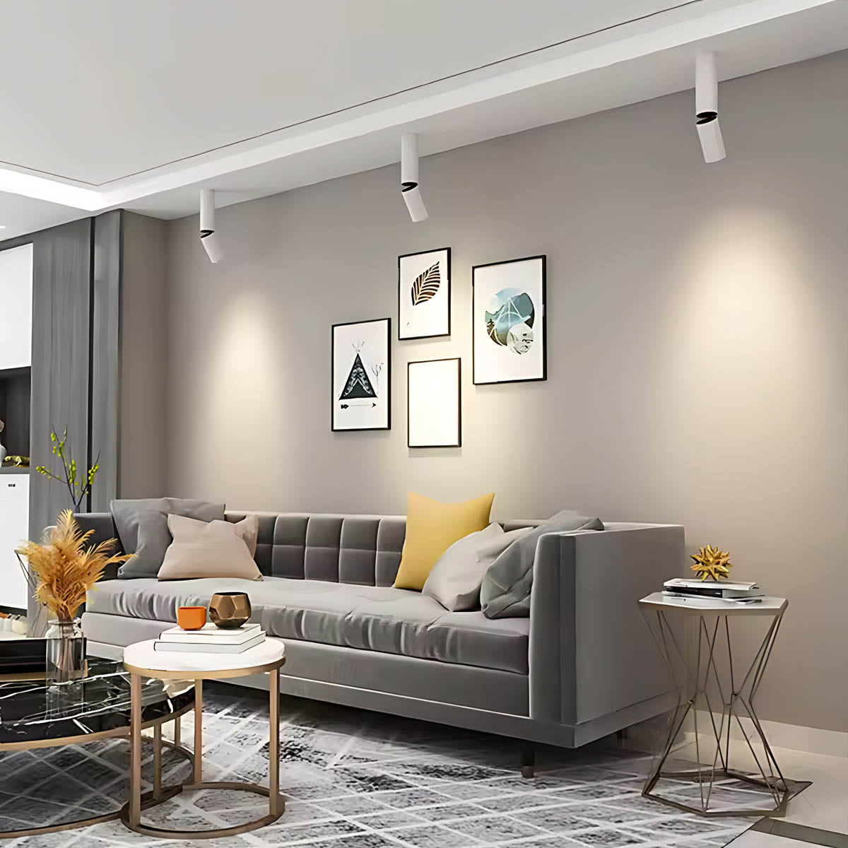 Oakley Vessel Aluminum Ceiling Light — gallery image 7