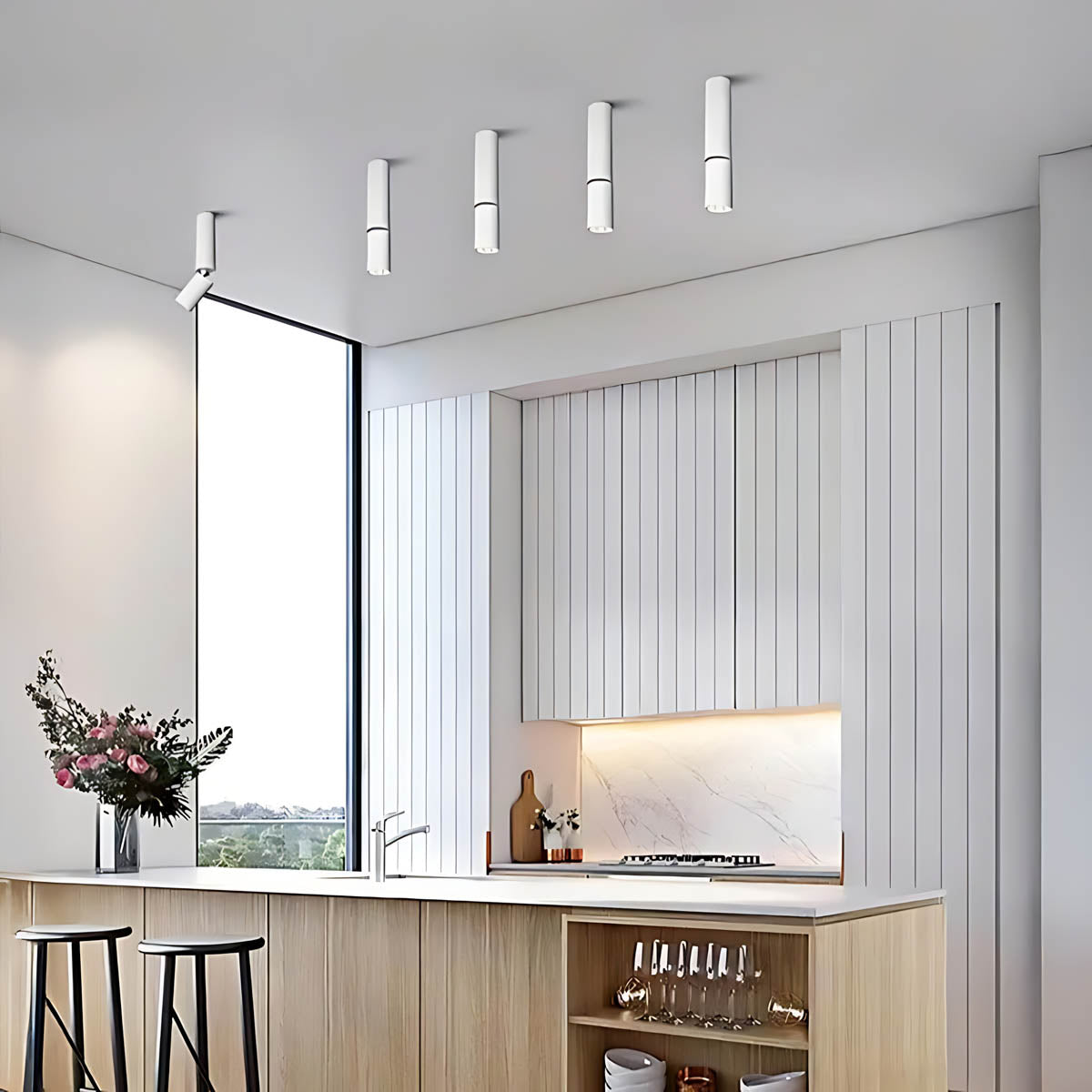 Oakley Vessel Aluminum Ceiling Light — gallery image 9