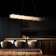 Hawick Vessel Crystal Linear Chandelier — gallery image 2