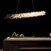 Hawick Vessel Crystal Linear Chandelier — gallery image 3