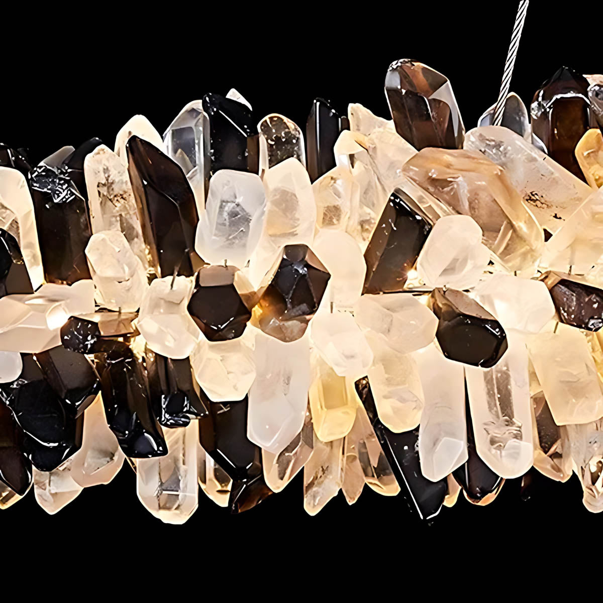 Hawick Vessel Crystal Linear Chandelier — gallery image 7