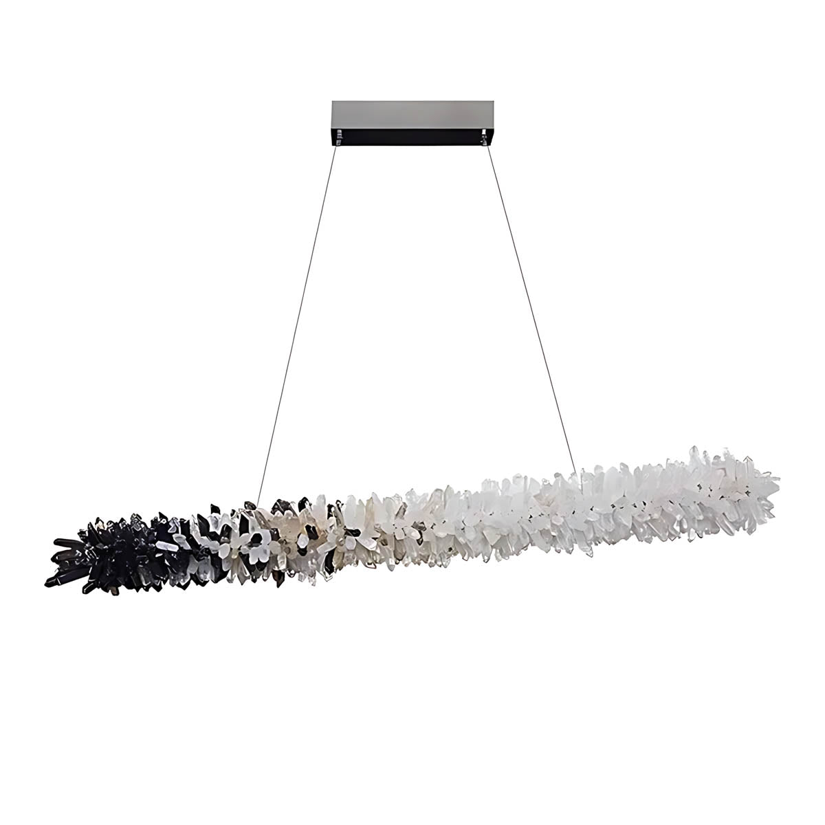 Hawick Vessel Crystal Linear Chandelier — gallery image 9
