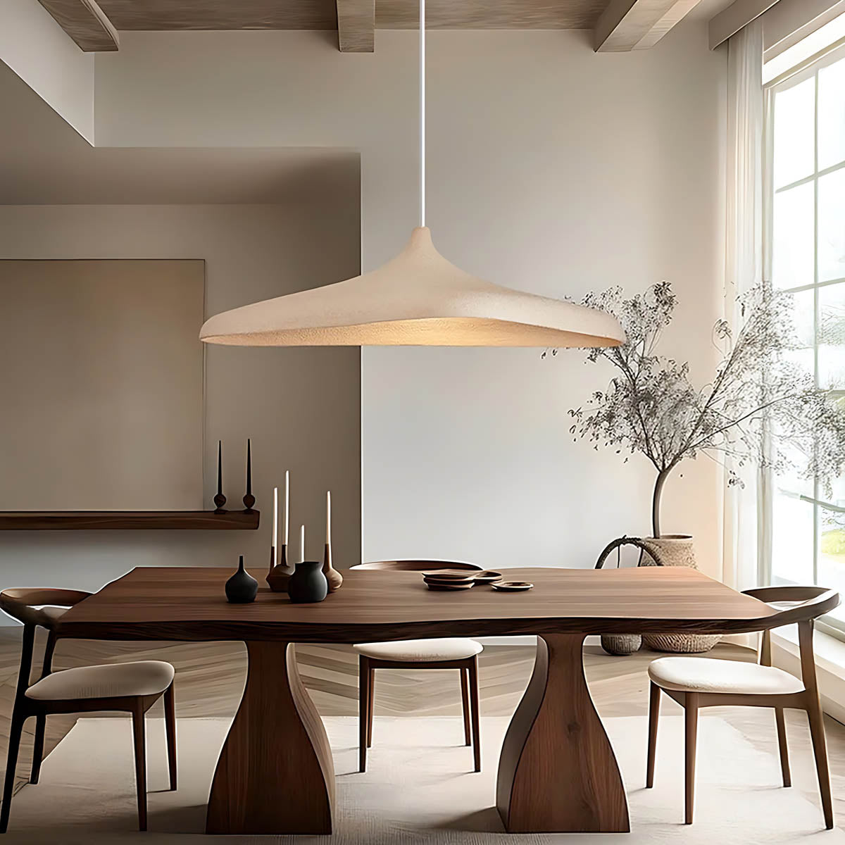 Asterwood Vessel Iron Pendant Light — gallery image 4