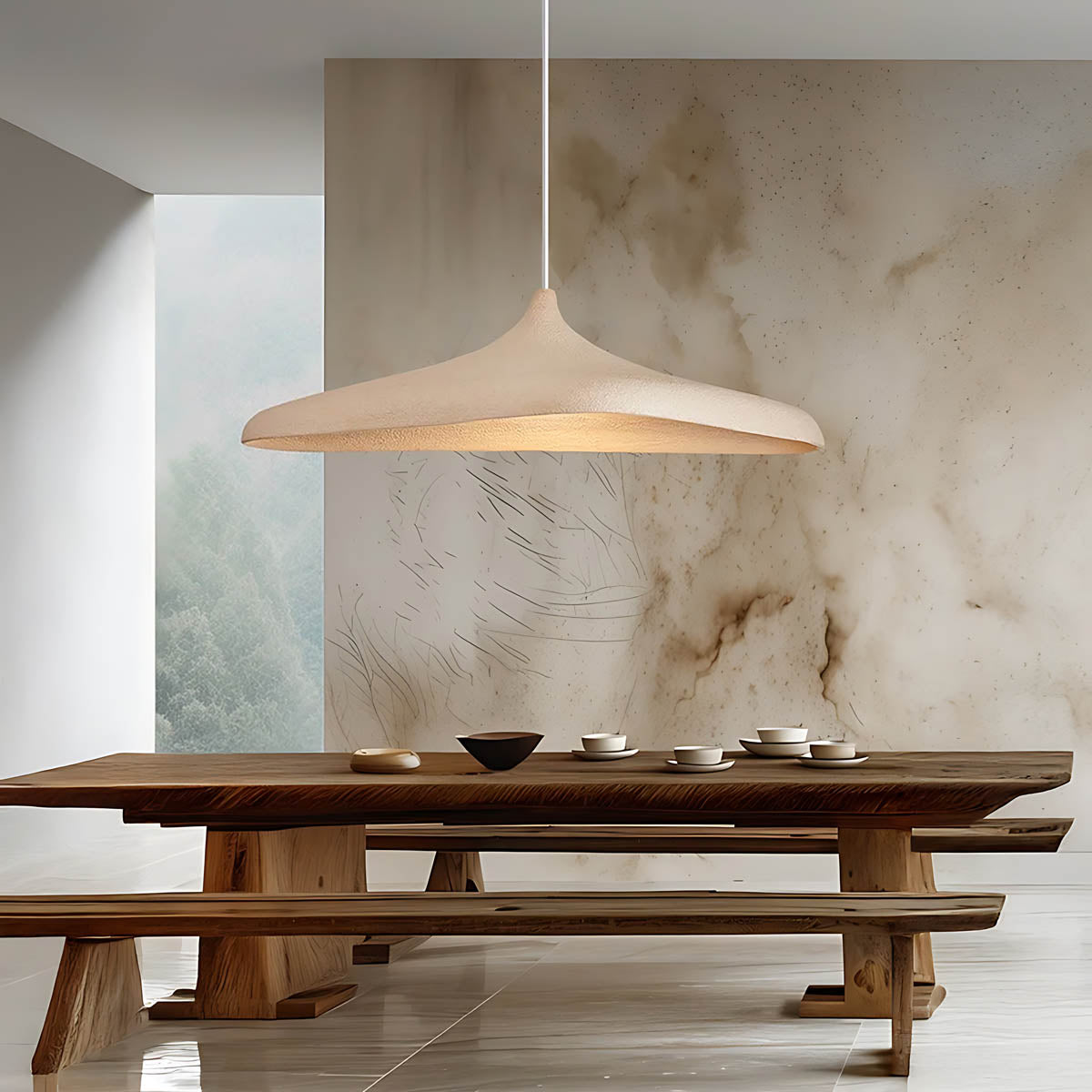 Asterwood Vessel Iron Pendant Light — gallery image 2