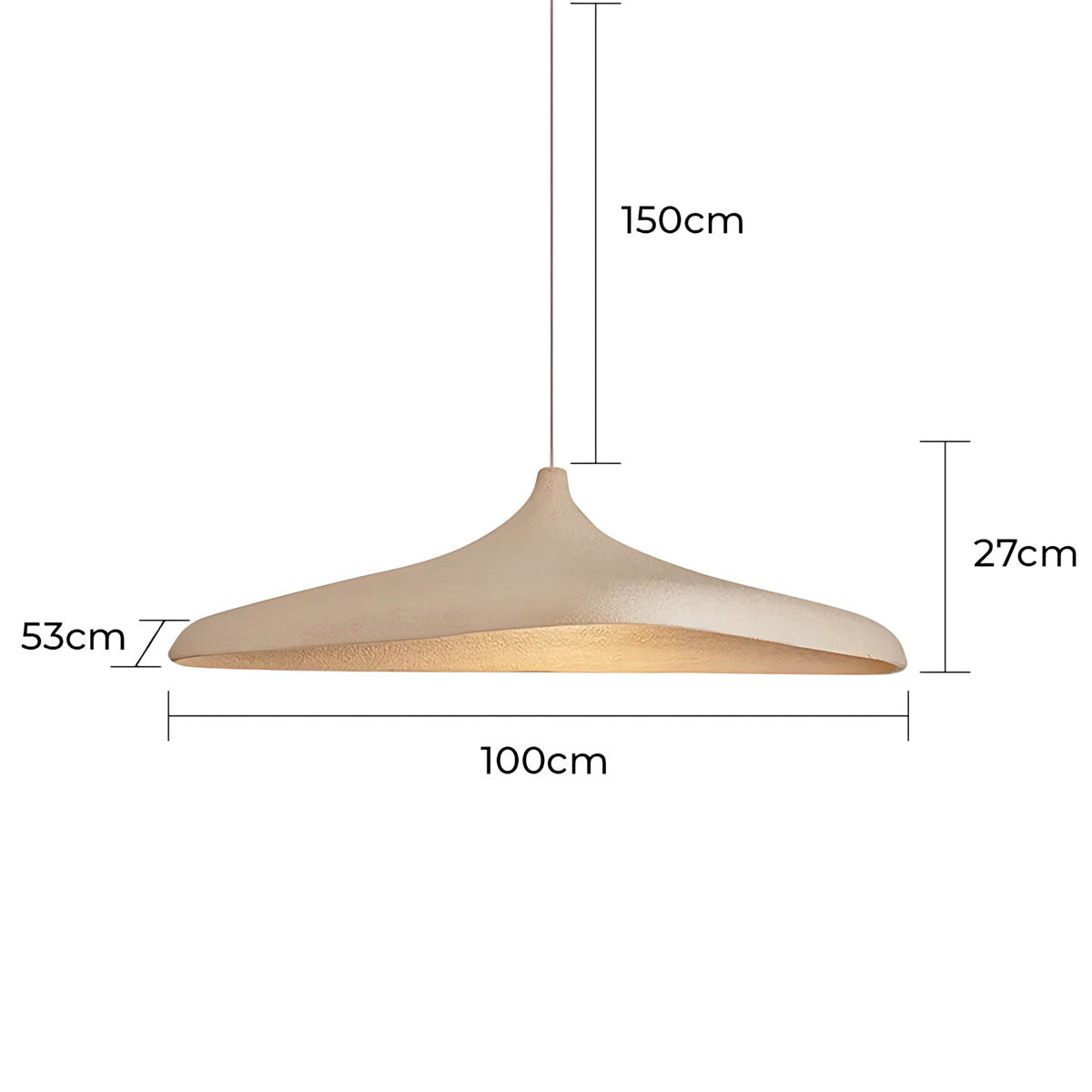 Asterwood Vessel Iron Pendant Light — gallery image 16