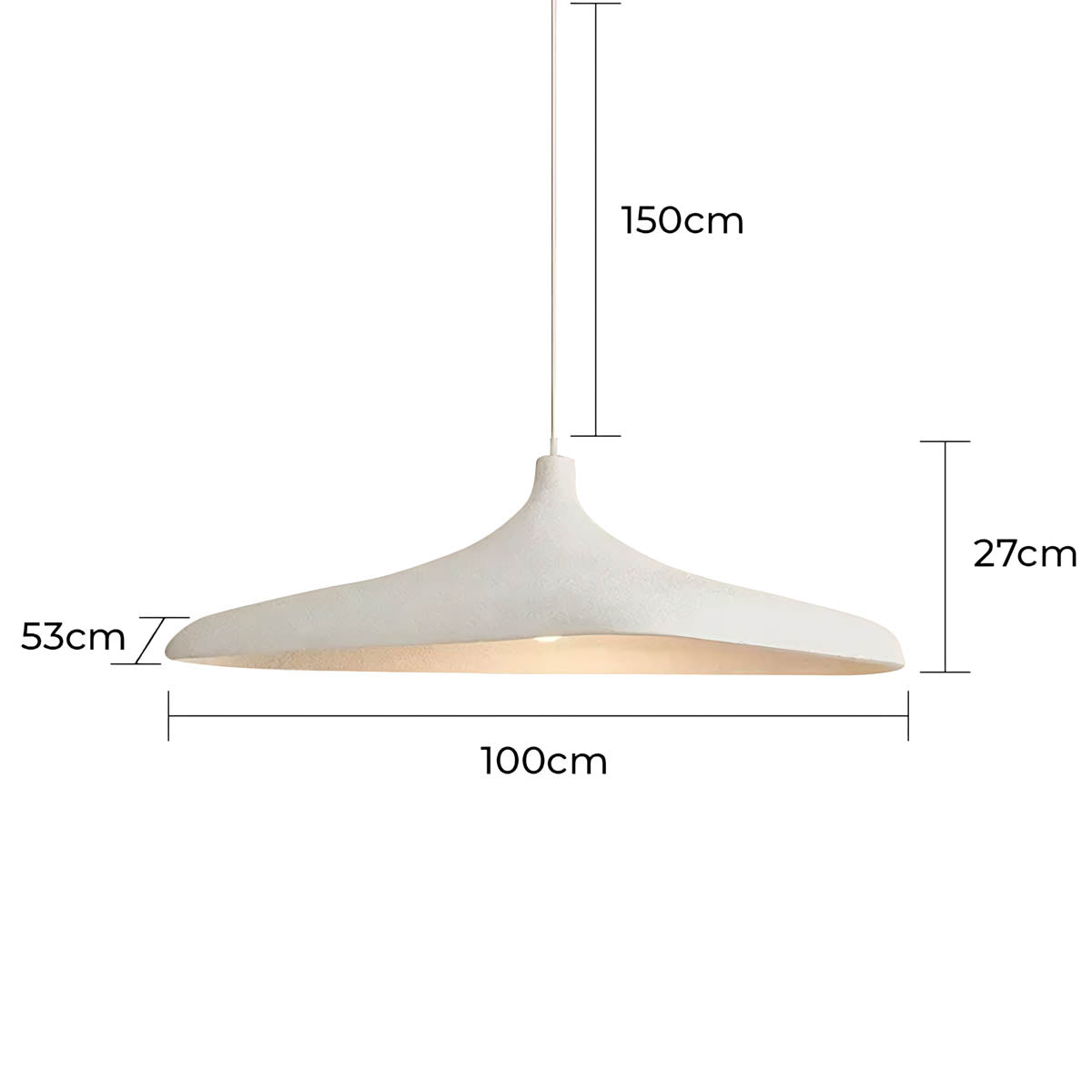 Asterwood Vessel Iron Pendant Light — gallery image 15