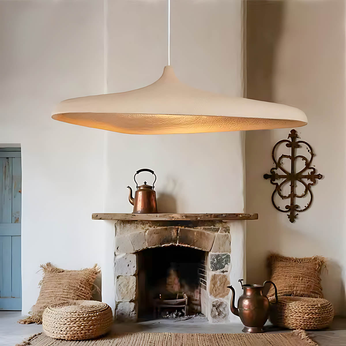 Asterwood Vessel Iron Pendant Light — gallery image 6