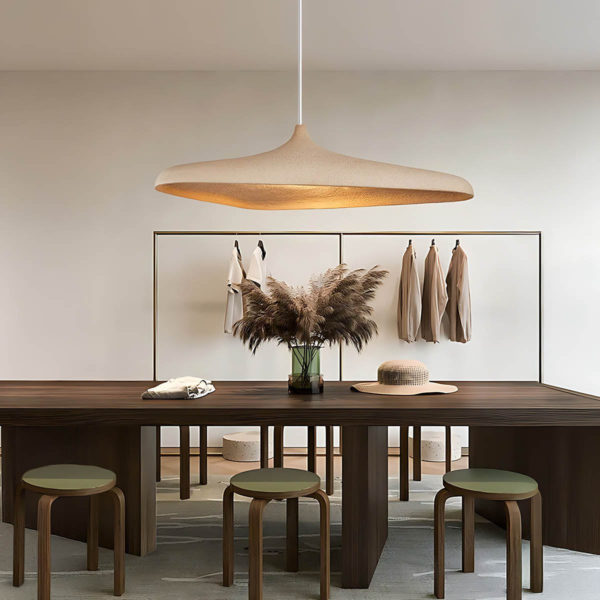 Asterwood Vessel Iron Pendant Light — gallery image 8