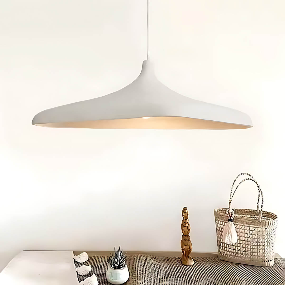 Asterwood Vessel Iron Pendant Light — gallery image 7