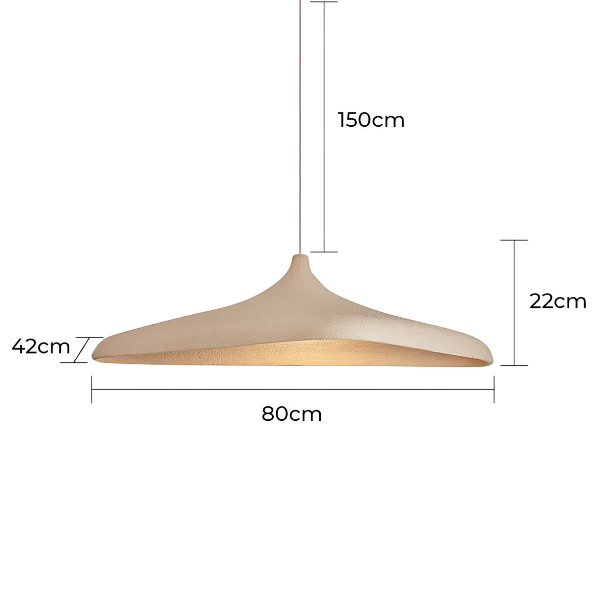 Asterwood Vessel Iron Pendant Light — gallery image 14
