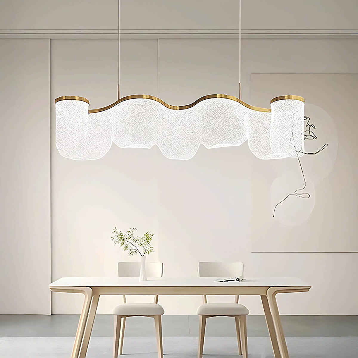 Thornfield Vessel Acrylic Chandelier — gallery image 4